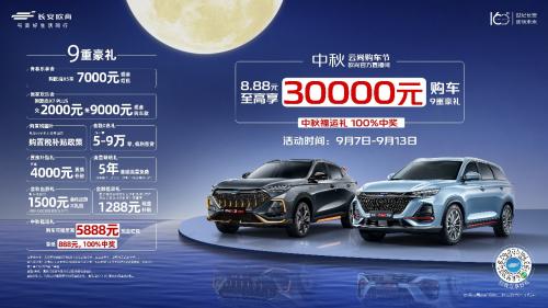 萬(wàn)元福利已備好,中秋看車(chē)、買(mǎi)車(chē)就到去歐尚汽車(chē)4S店 萬(wàn)元福利已備好,中秋看車(chē)、買(mǎi)車(chē)就到去歐尚汽車(chē)4S店