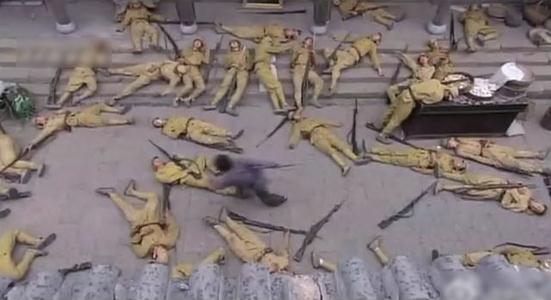 史中鵬網絡走紅,群眾演員扮日本兵一天“死”八次,想演八路軍